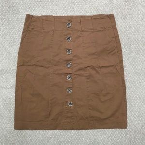 Zara Button-down Pencil Skirt